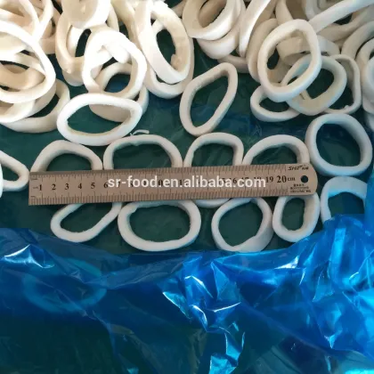 Delicious natural flavor calamari squid rings