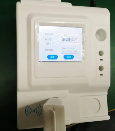 Medical Poct HbA1c Meter Pretein Blood Sample Analyzer