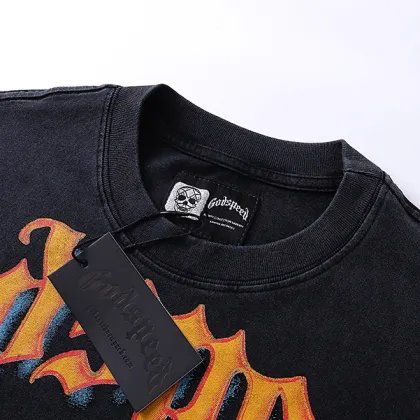 God Speed Vintage Heavyweight Cotton T-Shirts for Men