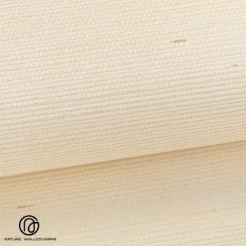 Original Off-White Handcrafted Sisal Wallpaper