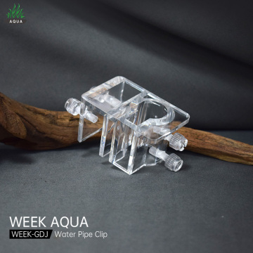 Transparent Acrylic Water Pipe Clip for Aquarium Hose