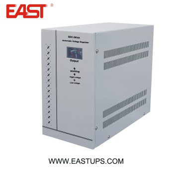 EAST Brand Servo Motor Type AVR with Meter Display 5KVA