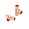 Conector en T de cobre para refrigeración