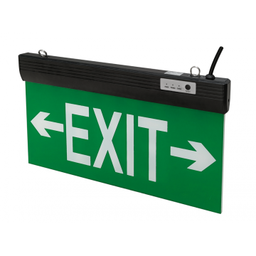 Self-check function LED aluminum exit sign