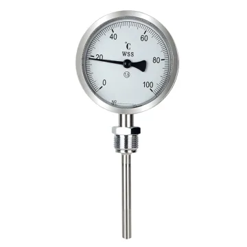 Anti corrosion bimetallic thermometer