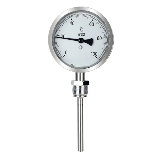 Anti corrosion bimetallic thermometer