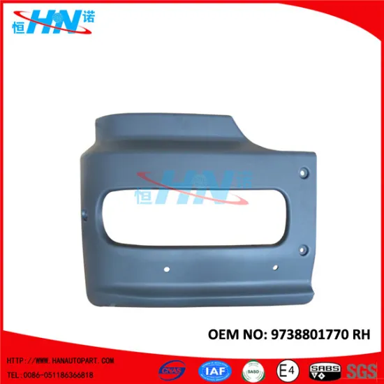 9738801770 Atego Corner Bumper Truck Parts Accessories For Mercedes
