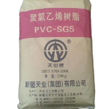 Buy Tianye SG5 K67 PVC Resin For Pipe