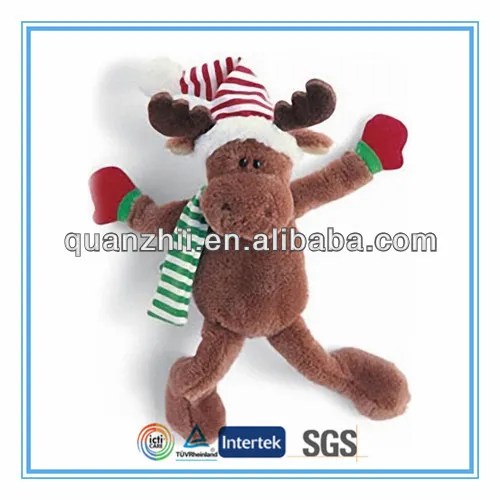 Plush toy reindeers with Hat