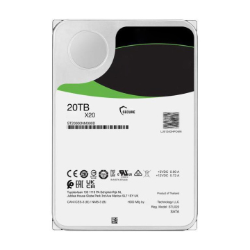 20 To 7200 RPM ENTERPRISE SERVER DRIDED: Spécifications et fonctionnalités