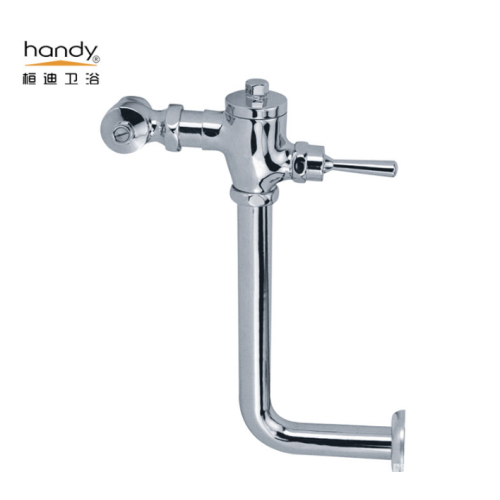 WC Brass Hand Manual Push Water Flusher