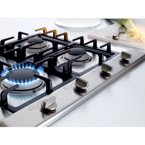 Miele Gas Hobs Stainless Steel 4 Burner