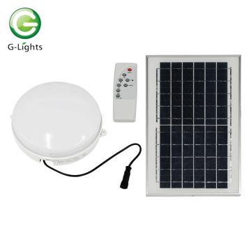 Lámpara de techo solar led redonda de 30w para baño interior