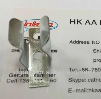 zinc plated spring steel u clip fastener, u clip spring