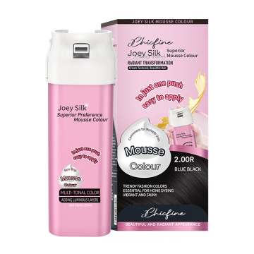 OEM ODM Private Label Long-Lasting Color Bubble Hair Dye Mousse for Salon and Home Use