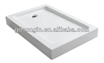 Shower tray with bounce drainer (DC-82F)