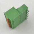 pluggable terminal block with push in botton