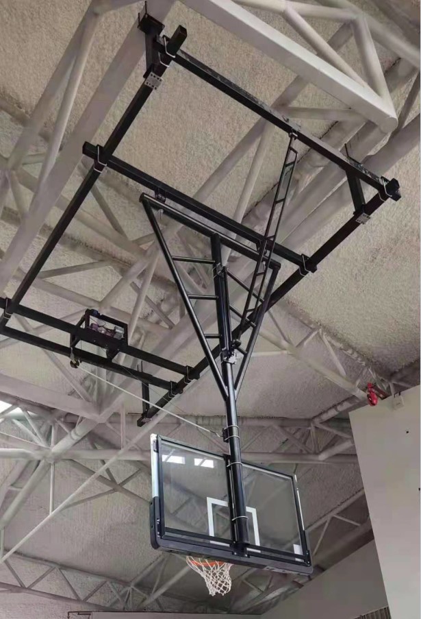 Portable Adjustable Cantilever Basketball Stand Hanging Steel Basketball System2