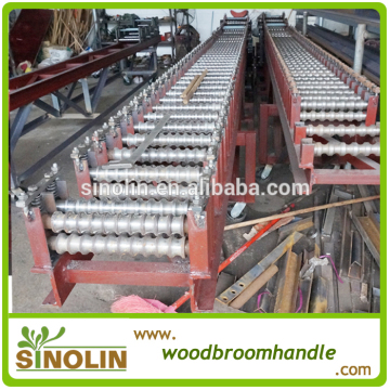 mop stick straighten machine,wooden broom stick making straightening machine