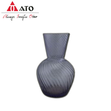 Wholesale flower vase glass bottle for home decor