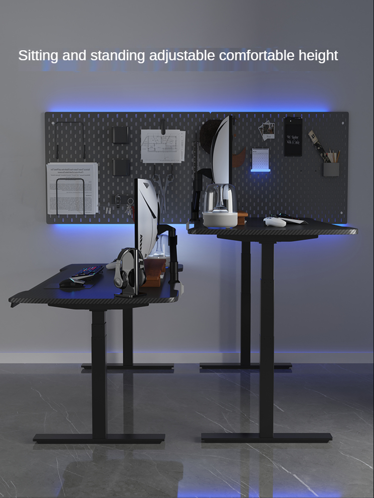 Tavolo elettrico con regolazione automatica dell'altezza della scrivania
