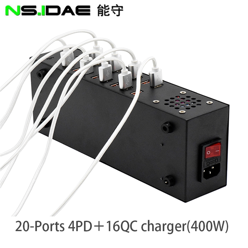 Type-C и USB-A Fast Charger 400W