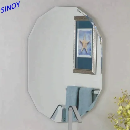 Exact Images Silver Mirror for Bathroom Mirror Cabinet