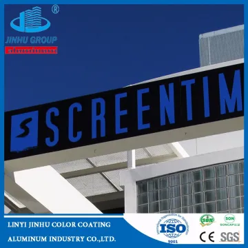 Riveting cost price Aluminum composite sign board panel used for garage wall panel
