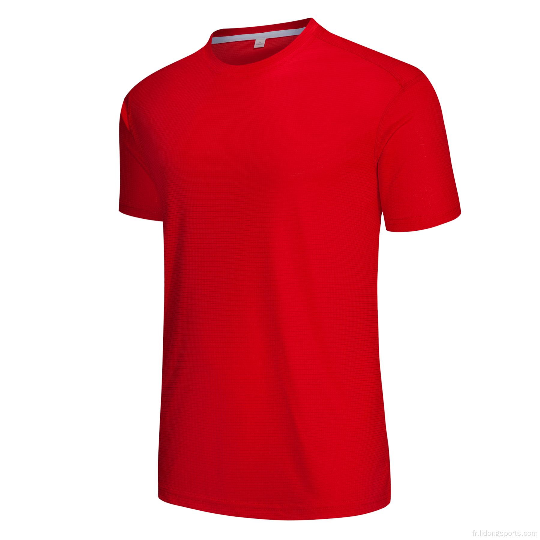 T-shirt imprimé de sports de sport unisexe décontracté