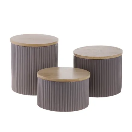 Modern Scandinavian Ceramic Sealed Moisture-Proof Storage Jar