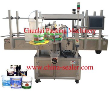 Automatic Round Bucket Labeling Machine