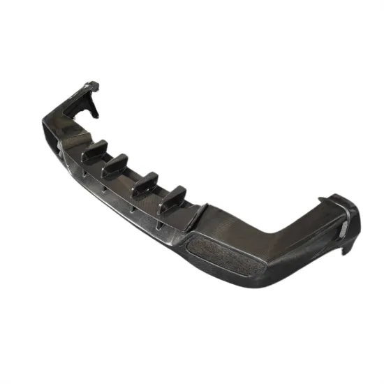 Hot Sale Factory Outlet Glossy Carbon Fiber Body Kit Topcar Style Rear Bumper Diffuser For Mercedes Benz GLC Class X253