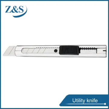 sliding utility knife for packing