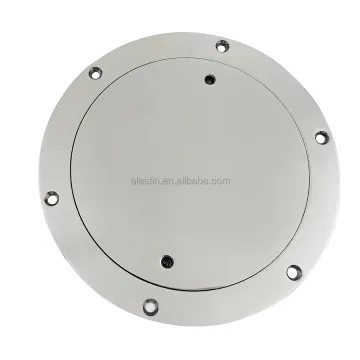 Top Quality Alastin Marine 316 Stainless Steel Deck Plate With Key Mirror Polished Marine Hardware