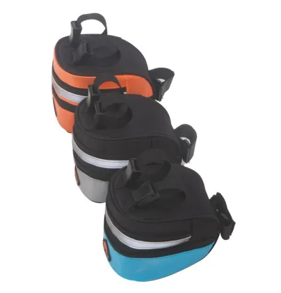 Cycling bike bicycle Strap-On Saddle Bag Seat Pak Pouch