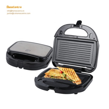 Versatile 3-in-1 Electric Sandwich Maker with Detachable Panini Grill, Waffle Iron, and Nonstick Plates
