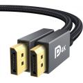 Montagem do cabo DP 8K 4K DisplayPort Cabo