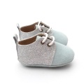 Glitter Soft Leather Unisex Baby Toddler Newborn Shoes