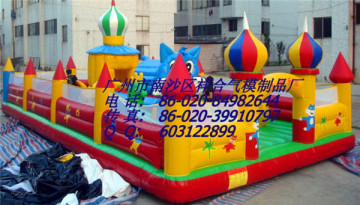 Giant blue cat kids amusement park games factory 40ft/12m