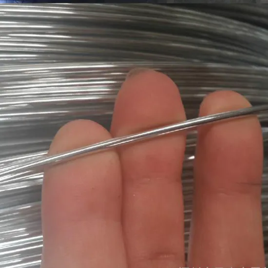 High Carbon Galvanized Straight Wire and Bending Parts