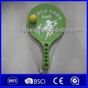 Popular plastic beach racket with custom logo