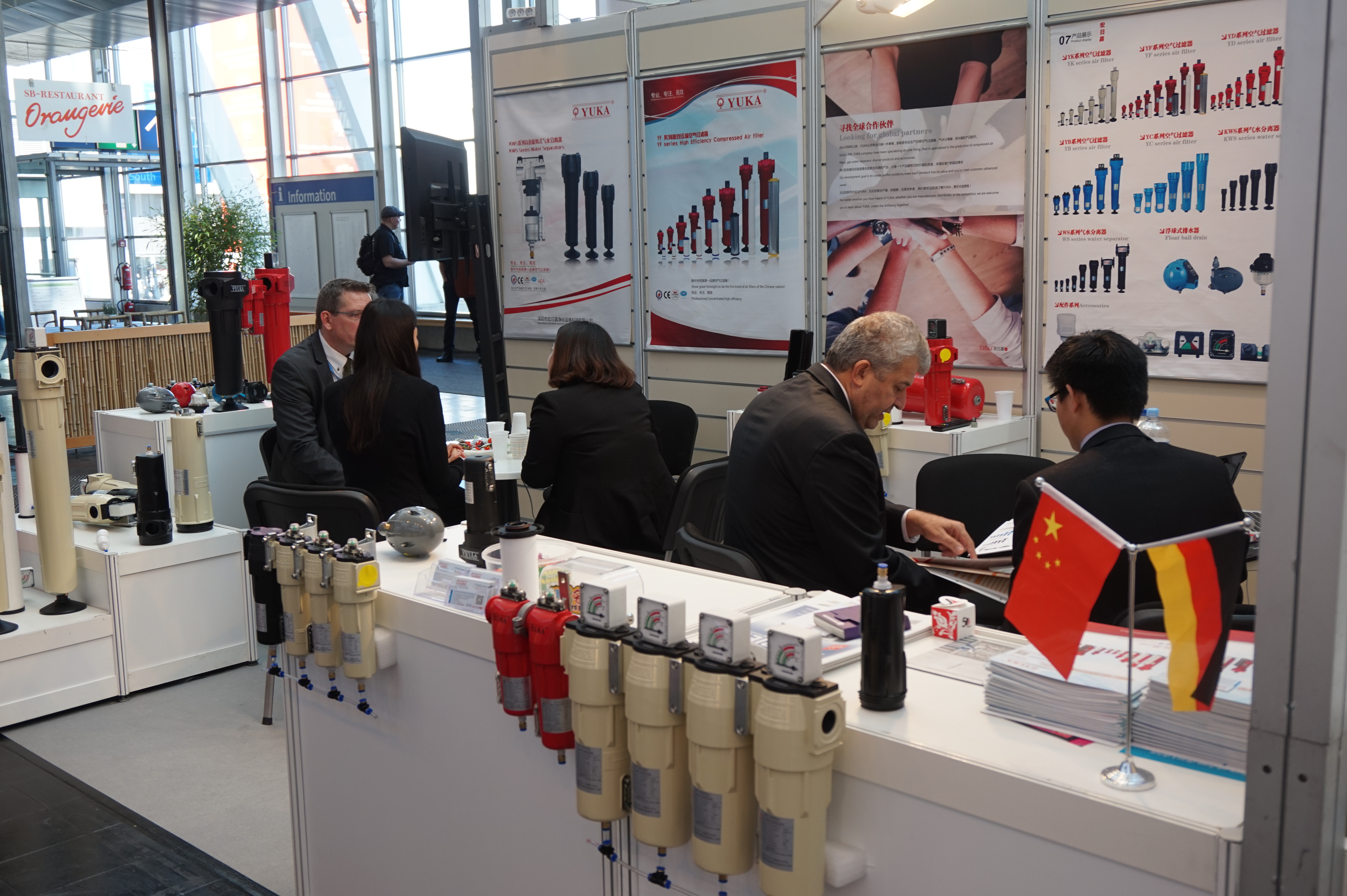 Hannover Messe Germany Compressed air treatment