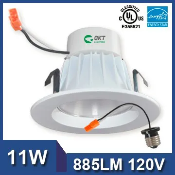 cULus Energy Star Listed 4inch 11W Dimmable recessed led downlight