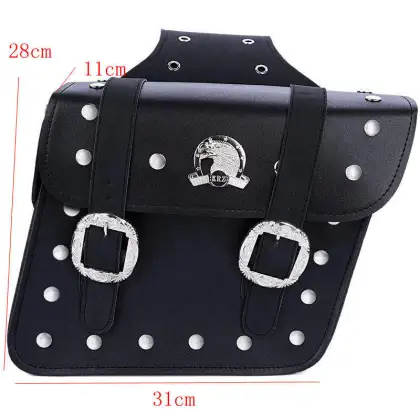 OEM Vintage Harle Cruise Dauphin Motorcycle Side Bag