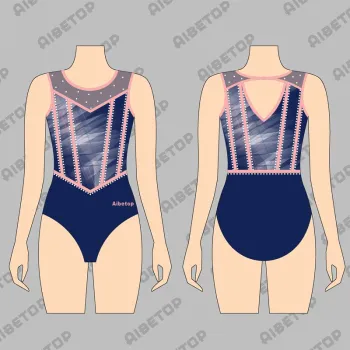 Custom Sparkly Leotards for Gymnastics Competitions