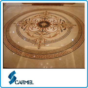 Natural Stone Marble Flooring Tile Water-Jet Medallion