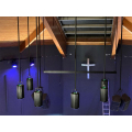 RGB &amp; White Color Αλλαγή LED LED Εκκλησιαστικό σπίτι φωτισμός