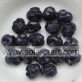 Hanging Hole Small Rose Acrylic Solid Beads For Decoration