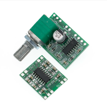 JYCTEC PAM8403 मॉड्यूल - 2x3W डी क्लास डिजिटल एम्पलीफायर बोर्ड कुशल स्विच पोटेंशियोमीटर के साथ