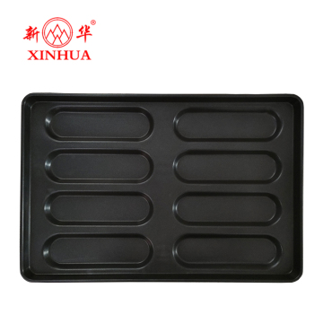 Custom Aluminum Hot Dog Baking Pan - Commercial Loaf Bread Tin